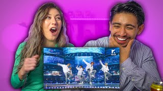 BTS Melon Music Awards 2017 AMAZED COUPLES REACTION! (Intro Performance, DNA, YNWA, Spring Day)