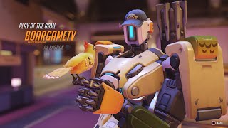 Overwatch 2 PS5 Bastion Play of the Game (Circuit Royal, Escort) 20241128