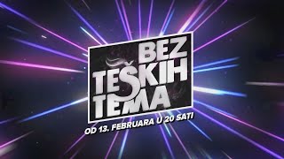 Bez teških tema - od 13. februara na O kanalu