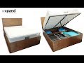 Pratico Version 2 Deep Storage Lift Bed by Expand Furniture