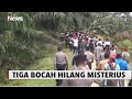 Ratusan Polisi Bersama Warga Relawan Kembali Sisir Lokasi Hilangnya 3 Anak - iNews Pagi 31/10