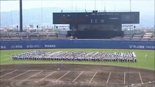 第99回全国高等学校野球選手権愛媛大会、選手の入場行進