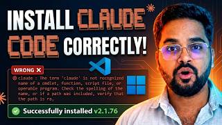 How to Install Claude Code on Windows 11 CORRECTLY (Updated 2026) | How to Set Up Claude Code