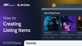 How to Create Listing Item in WordPress with Bricks Builder | JetEngine