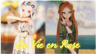 【MMD/Collab 】IZ*ONE (아이즈원) - 라비앙로즈 (La Vie en Rose)