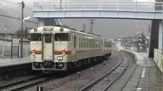 (JR東海) 高山本線　　焼石駅　＆　中山七里付近                Railroad