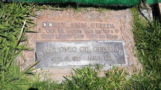 Dolores Ann 'Dolly' Cepeda Grave Hillside Strangler Murder Victim Forest Lawn Cypress OC CA USA 2021