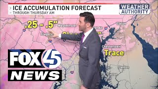 WEATHER ALERT - ICE | Sleet \u0026 freezing rain expected to bring travel impacts