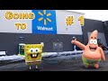 Going to Walmart (Part 1/4) - SpongeBob in real life