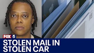 Alleged mail thief using stolen rental car arrested | FOX 5 News