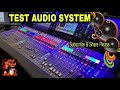 test audio system cek bass cek middle cek treble