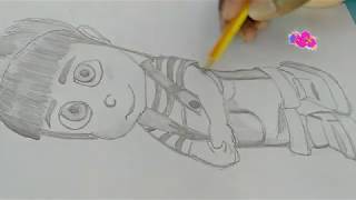 Pencil Drawing/Cute Agnes /Despicable Me/New drawings /Pencil art for beginners / Latest drawings