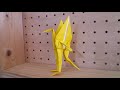 折り紙 ツル星人 origami crane humanoid