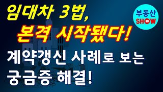 임대차 3법, 본격 시작됐다! 계약갱신 사례로 보는 궁금증 해결!