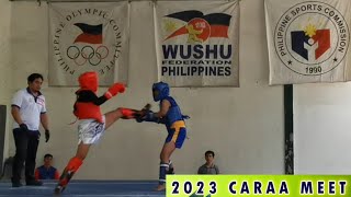 Wushu Philippines | Kirk Karrie Rillera Vs Marienelle Ann Abuan |CARAA MEET 2023 | BENGUET VS APAYAO