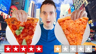 I Ate the Best and Worst-Rated PIZZA in NYC!