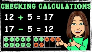 Checking Calculations (Inverse Operation) | Maths with Mrs B.