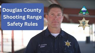 Douglas County Nevada Shooting Range Safety Rules
