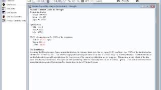 Statgraphics Statistical Tolerance Limits