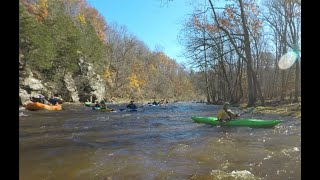 Kayaking Tohickon Creek: The 2020 Whitewater Release (3.36ft./869cfs)