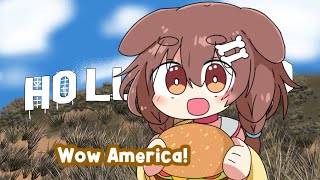 Inugami Korone - Wow America (Korone describes America)【Hololive Animation ENG SUB / Inugami Korone】