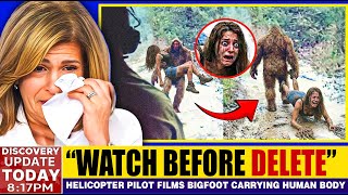 No One Believed Until Terrifying Real Bigfoot Footage Caught On Camera