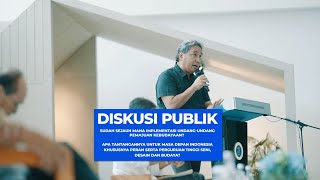 Diskusi Publik Kebudayaan Senin, 24 Juni 2024