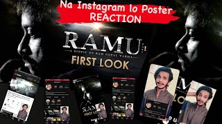 RAMU Motion Poster NA INSTAGRAM LO REACTION REVIEW | A Biopic Of RGV Part- 1 |