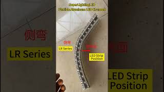 SuperLightingLED Flexible LED Channel Aluminum Profile For LED Strip Lights