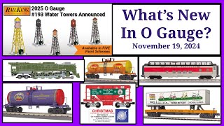 Hot New O Gauge Releases For November 19, 2024!