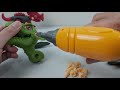 take apart and diy dinosaurs unboxing