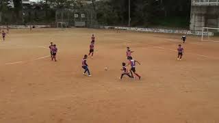 前半　U12　仲西VS大謝名FC