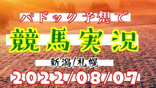 パドック予想で競馬実況🥕22年8月7日