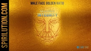 ★Male Golden Face Ratio - Facial Symmetry Formula ★ (Binaural Beats Healing Freq