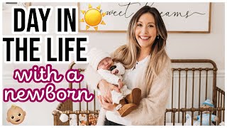 DAY IN THE LIFE OF A MOM WITH A NEWBORN | DITL STAY AT HOME MOM OF 3 @BriannaK