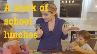 A week of school lunches | The Holderness Family | The Holderness Family