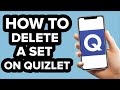 How to Delete a set on Quizlet (2023)