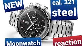 NEW Omega Speedmaster 321 Moonwatch In Stainless Steel REACTION