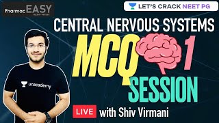 PharmacEasy | CNS: MCQs | Part-1 | NEET PG 2021 | Shiv Virmani