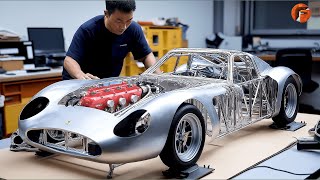 Building Metal Ferrari 250 GTO With Real Mechanisms | Start to Finish Build by @liumutou