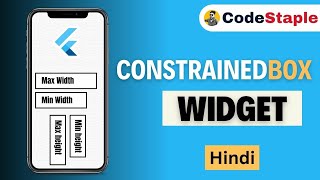 ConstrainedBox in Flutter | Flutter Tutorials | #12