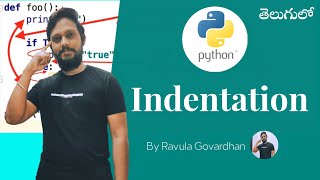Python Indentation in Telugu Explained | Python in Telugu