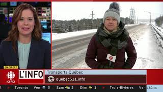 Le Québec sous la neige