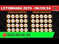 🍀lotomania 2670 resultado da lotomania concurso 2670 de hoje 06 09 24