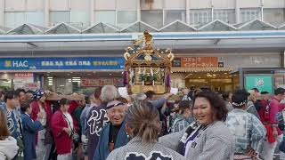 横須賀　よこすかみこしパレード　神輿（ハイランド連合睦会　「風早」）　2023/10/29 a11