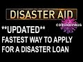 UPDATED - How to apply for disaster loan assistance sba gov loans for corona virus affected areas