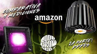 COMPARATIVA TGL STAR 60 VS LED DE CULTIVO AMAZON: segunda parte, PPFD