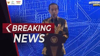 BREAKING NEWS - Presiden Jokowi Buka Seremoni Musrenbangnas 2024 dalam rangka Penyusunan RKP 2025