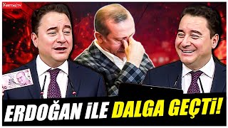 Ali Babacan cebinden 200 TL çıkardı, Erdoğan ile böyle dalga geçti!