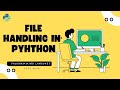 File Handling in Python | Read, Write & Append files in Python (Part 1) | Code Aura